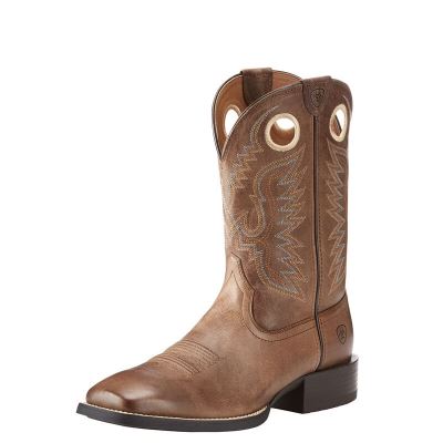 Buty Kowbojki Męskie Ariat Sportowe Ranger Brązowe | PL-589939