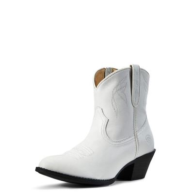 Buty Zachodnie Damskie Ariat Darlin Białe | PL-202644