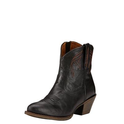 Buty Zachodnie Damskie Ariat Darlin Czarne | PL-636539