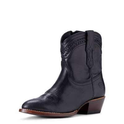 Buty Zachodnie Damskie Ariat Legacy R Metalowym Czarne | PL-971051