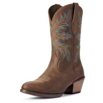 Buty Zachodnie Damskie Ariat Runaway Brązowe | PL-323490