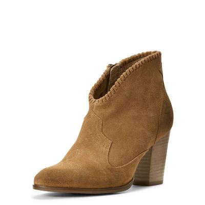 Buty Zachodnie Damskie Ariat Unbridled Eva Brązowe | PL-031257