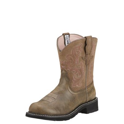 Buty Kowbojki Damskie Ariat Fatbaby II Brązowe | PL-352577