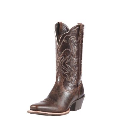 Buty Kowbojki Damskie Ariat Legend Czekolada | PL-874810