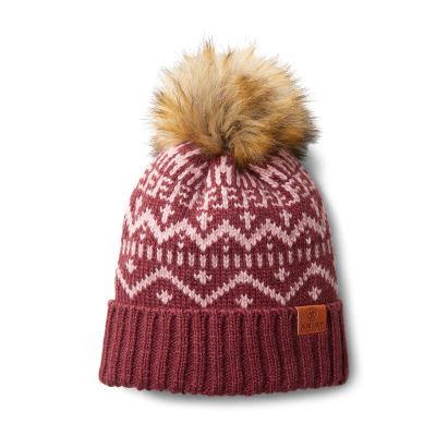 Czapki Beanie Damskie Ariat Aztec Beanie Czerwone Białe | PL-723158