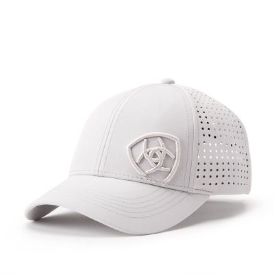 Czapki Damskie Ariat Tri Factor Caps Srebrne Szare | PL-671601