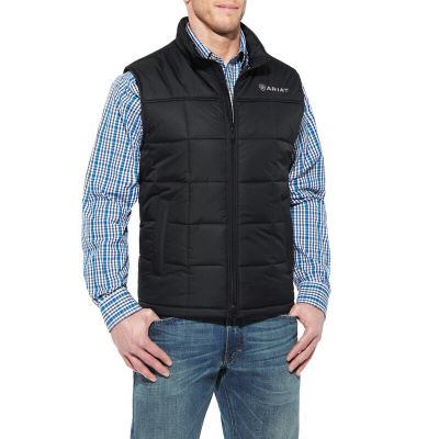 Kamizelki Męskie Ariat Crius Insulated Vests Czarne | PL-735767