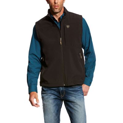 Kamizelki Męskie Ariat Vernon 2.0 Softshell Vest Kawa | PL-389614