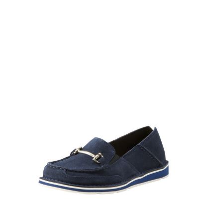 Loafersy Damskie Ariat Bit Cruiser Granatowe | PL-317521