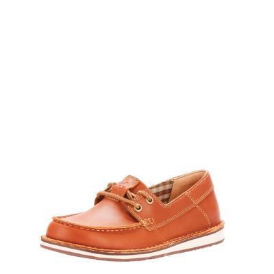 Loafersy Damskie Ariat Cruiser Castaway Pomarańczowe | PL-172313