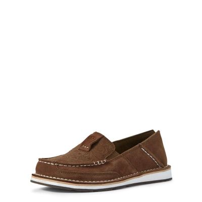 Loafersy Damskie Ariat Cruiser Ciemny Brązowe | PL-025692