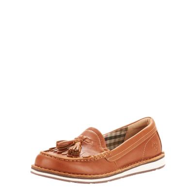 Loafersy Damskie Ariat Tassel Cruiser Pomarańczowe | PL-951943