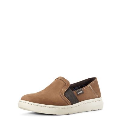 Slip On Damskie Ariat Ryder Brązowe | PL-432361