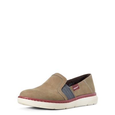 Slip On Damskie Ariat Ryder Oliwkowe | PL-234009