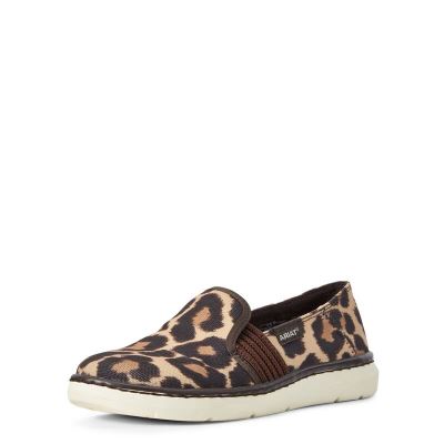 Slip On Damskie Ariat Ryder Panterka | PL-214316