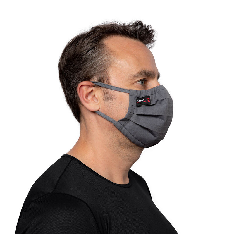 Akcesoria Męskie Ariat FR Featherlight Face Mask Szare | PL-803065