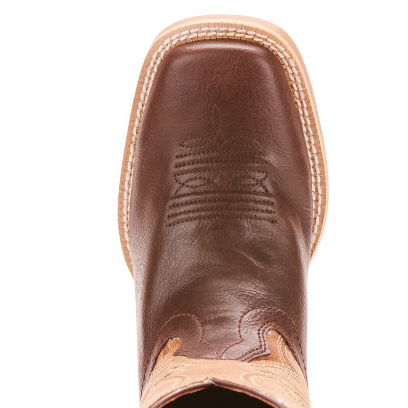 Buty Kowbojki Dziecięce Ariat Brumby Brązowe | PL-952649