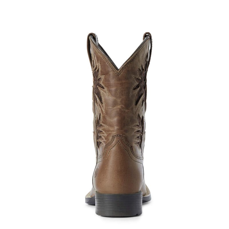 Buty Kowbojki Dziecięce Ariat Cowboy VentTEK Brązowe | PL-377072