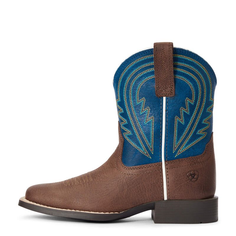 Buty Kowbojki Dziecięce Ariat Lil' Hoss Czekolada | PL-568667