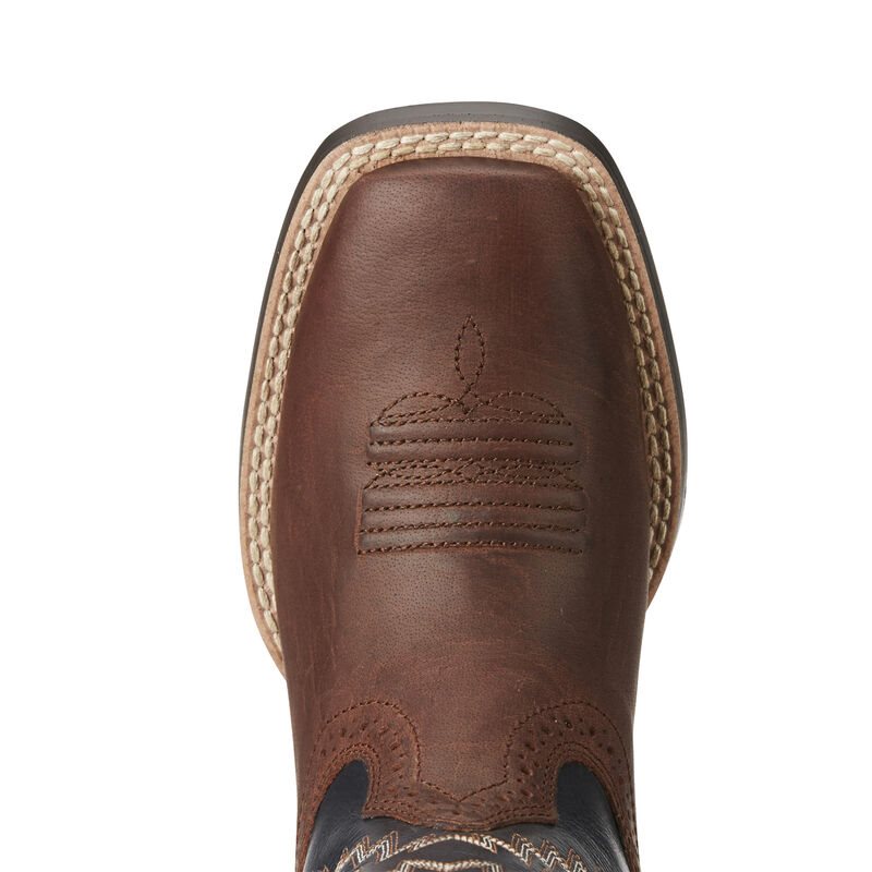 Buty Kowbojki Dziecięce Ariat Tycoon Brązowe | PL-835602