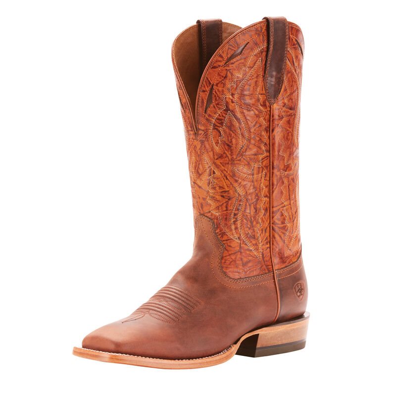 Buty Kowbojki Męskie Ariat Bronc Stomper Brązowe | PL-973365