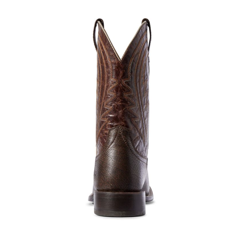 Buty Kowbojki Męskie Ariat Circuit Herd Boss Czarne | PL-389271