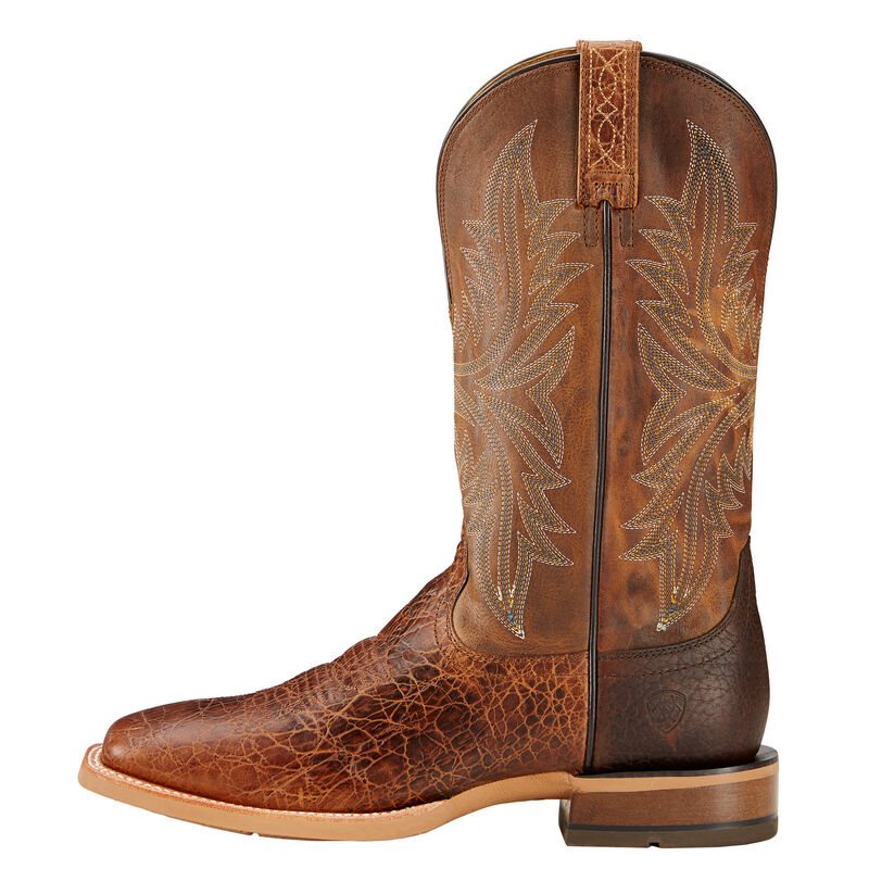 Buty Kowbojki Męskie Ariat Cowhand Brązowe | PL-477046