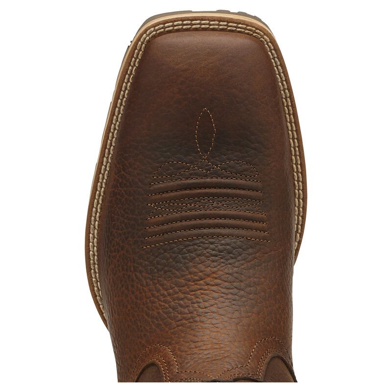 Buty Kowbojki Męskie Ariat Hybryd Rancher Ciemny Brązowe | PL-313612