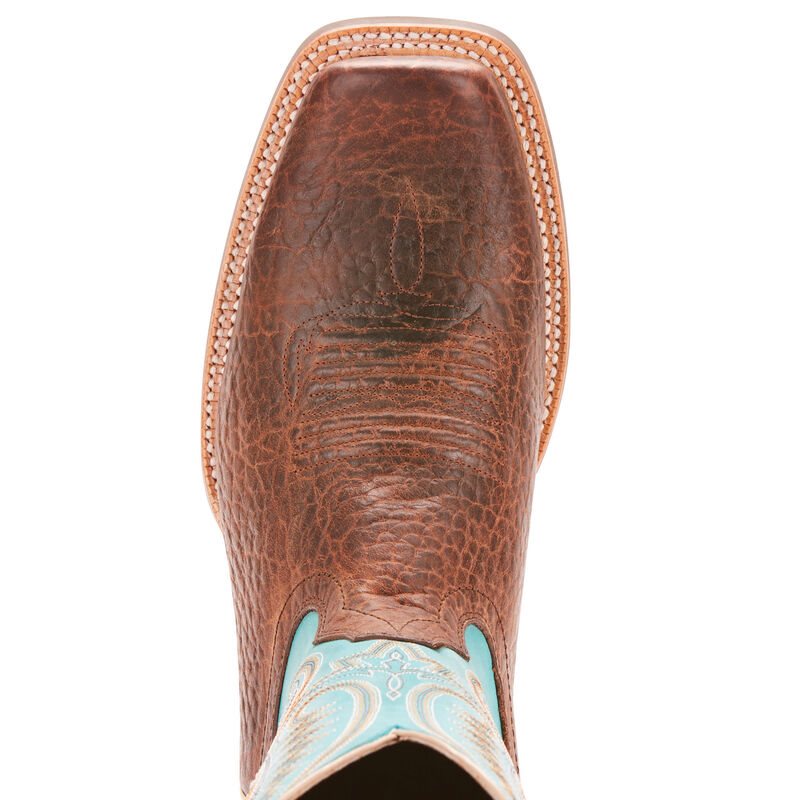 Buty Kowbojki Męskie Ariat Relentless Advantage Brązowe Niebieskie | PL-649397