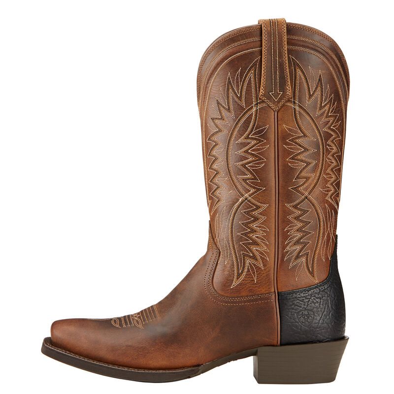 Buty Kowbojki Męskie Ariat Troubadour Brązowe | PL-459306