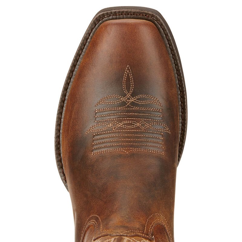 Buty Kowbojki Męskie Ariat Troubadour Brązowe | PL-459306