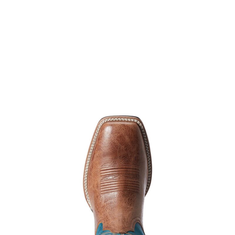 Buty Kowbojki Męskie Ariat Valor Ultra Ciemny Brązowe | PL-227824