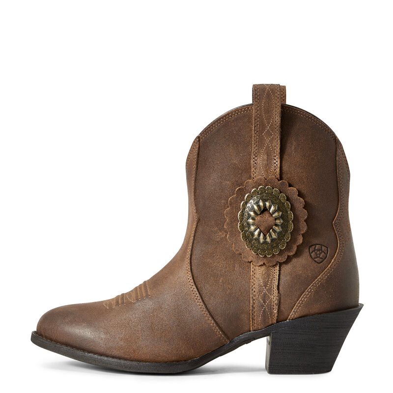 Buty Zachodnie Damskie Ariat Cantina Brązowe | PL-147558