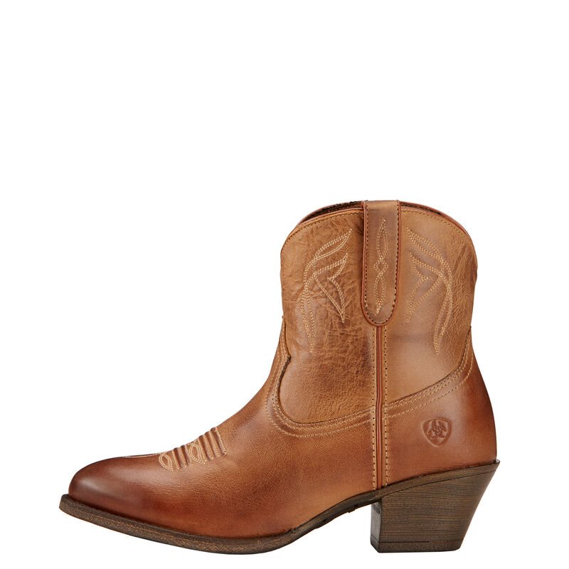 Buty Zachodnie Damskie Ariat Darlin Brązowe | PL-730556