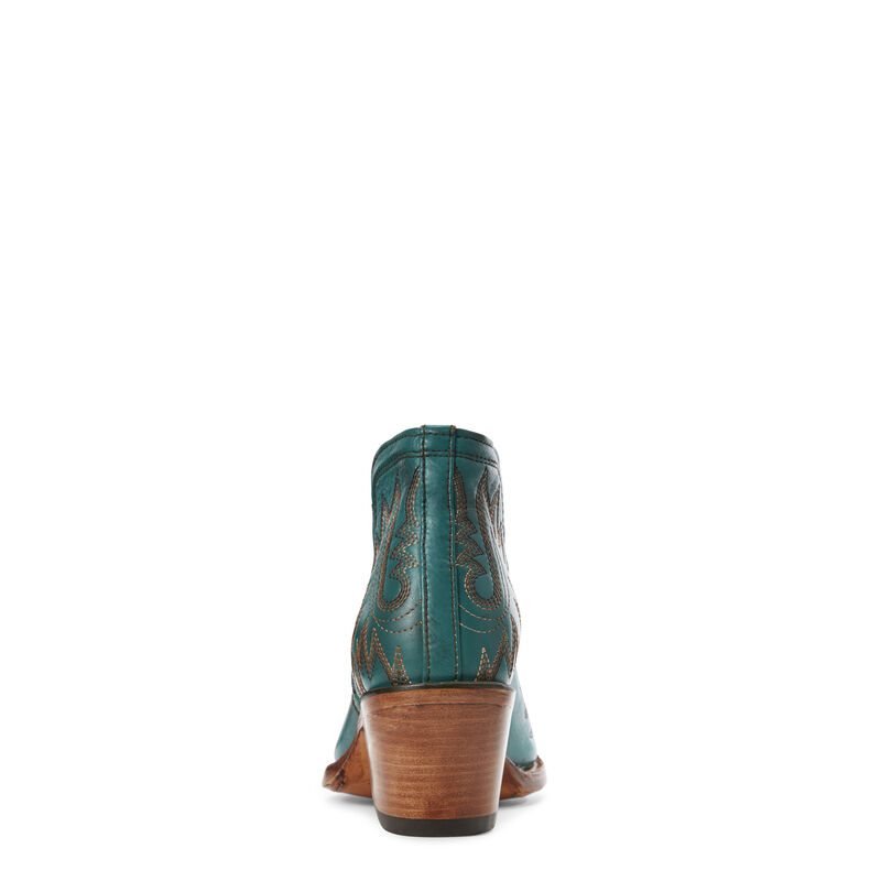 Buty Zachodnie Damskie Ariat Dixon Zielone | PL-797862