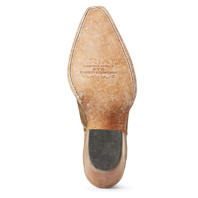 Buty Zachodnie Damskie Ariat Dixon Złote | PL-800532