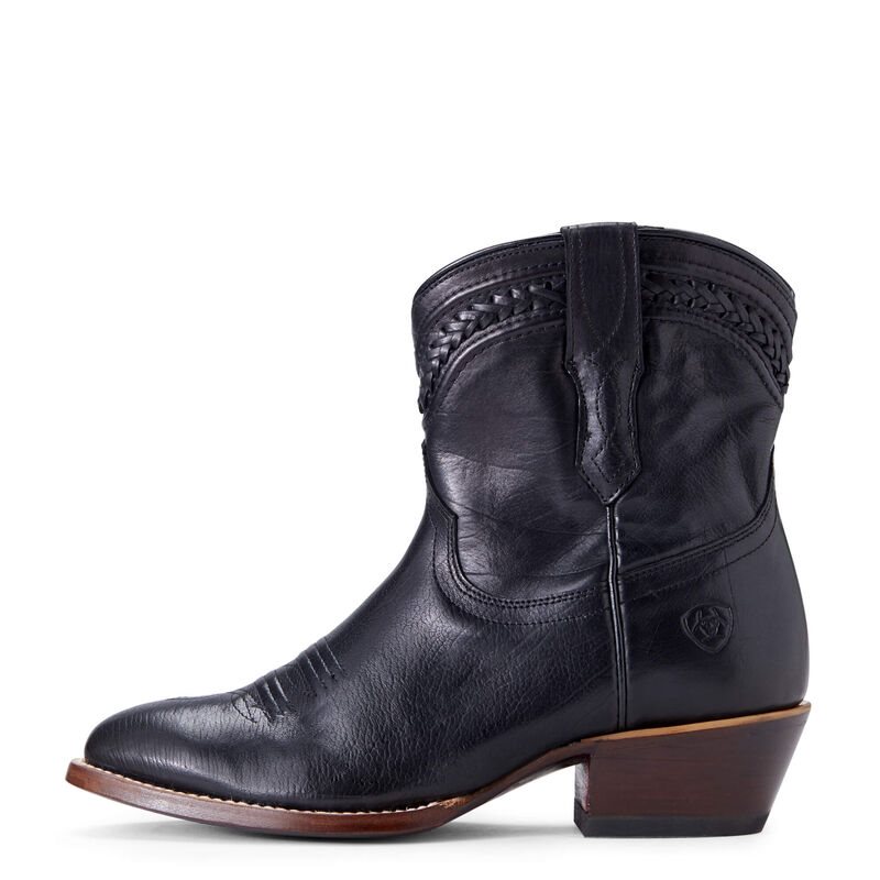 Buty Zachodnie Damskie Ariat Legacy R Metalowym Czarne | PL-971051