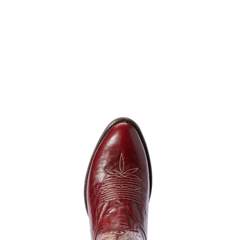 Buty Zachodnie Damskie Ariat Legacy Two Step Bordowe | PL-556333