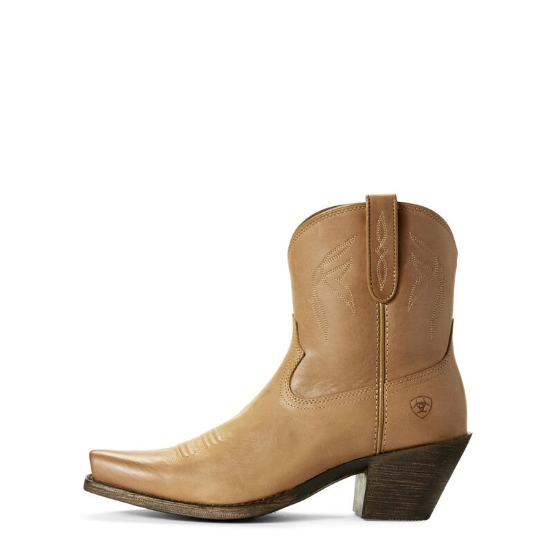 Buty Zachodnie Damskie Ariat Lovely Khaki | PL-403068