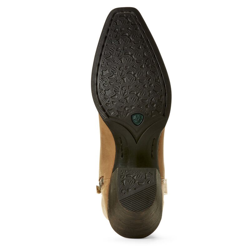 Buty Zachodnie Damskie Ariat Lovely Khaki | PL-403068