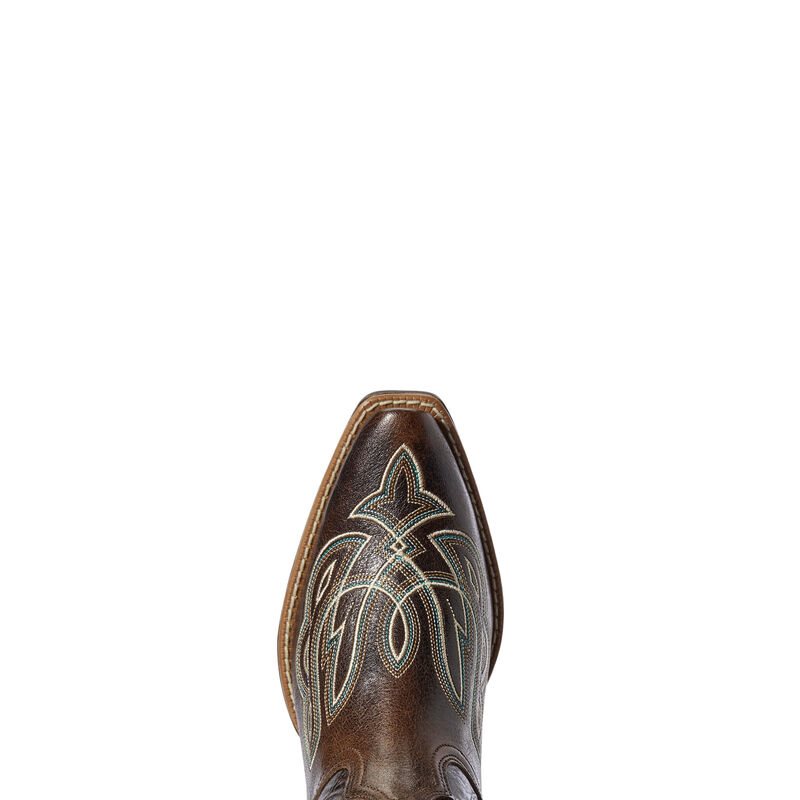 Buty Zachodnie Damskie Ariat Mirabelle Czekolada | PL-241033