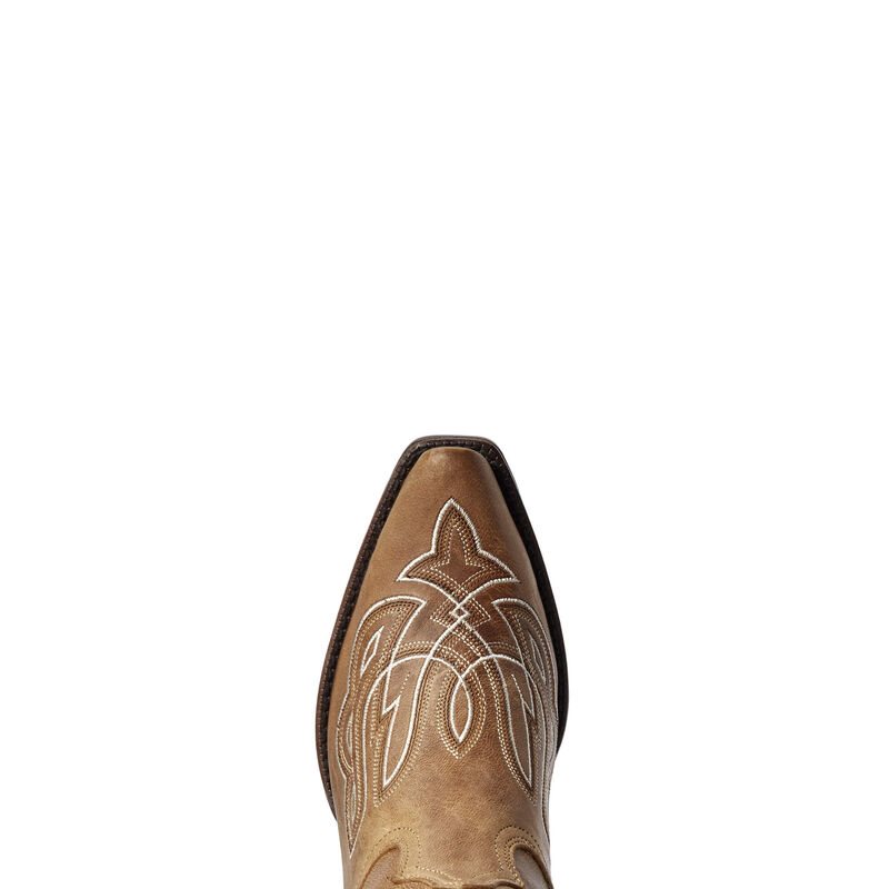 Buty Zachodnie Damskie Ariat Mirabelle Pomarańczowe Brązowe | PL-572776