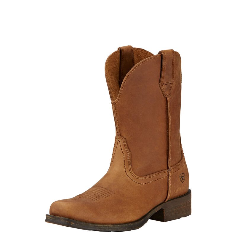 Buty Zachodnie Damskie Ariat Rambler Brązowe | PL-470389