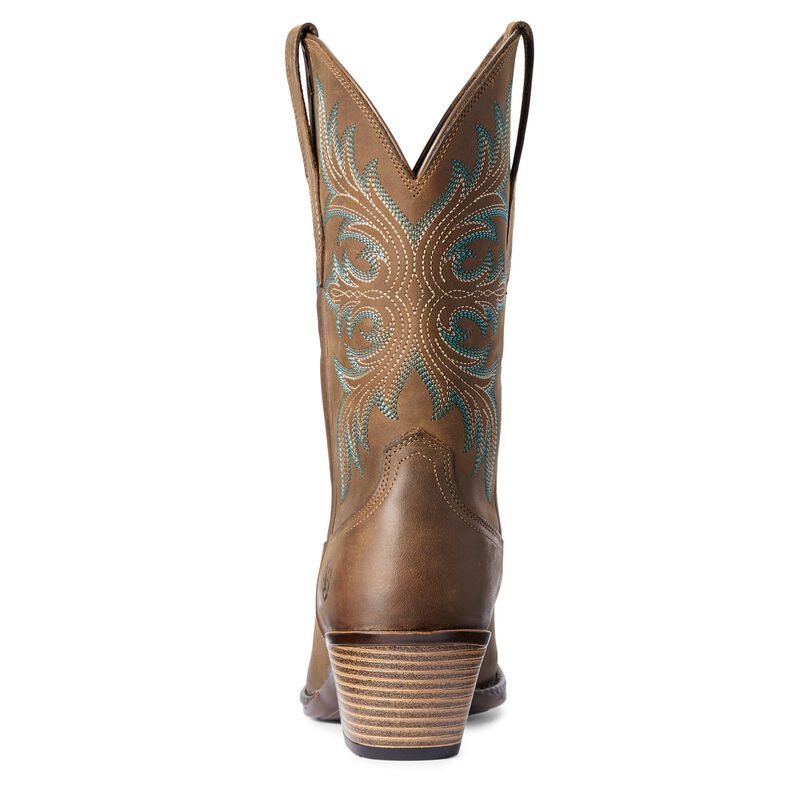 Buty Zachodnie Damskie Ariat Runaway Brązowe | PL-323490