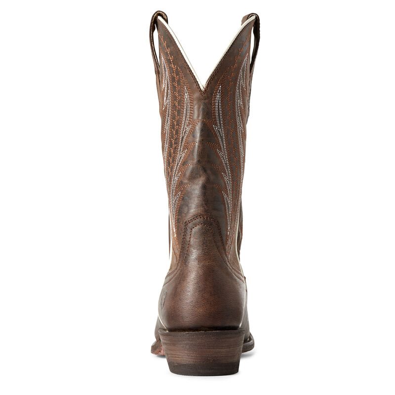 Buty Zachodnie Damskie Ariat Tailgate Brązowe | PL-740103