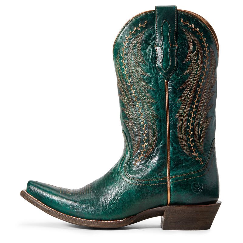 Buty Zachodnie Damskie Ariat Tailgate Paw Niebieskie | PL-324872