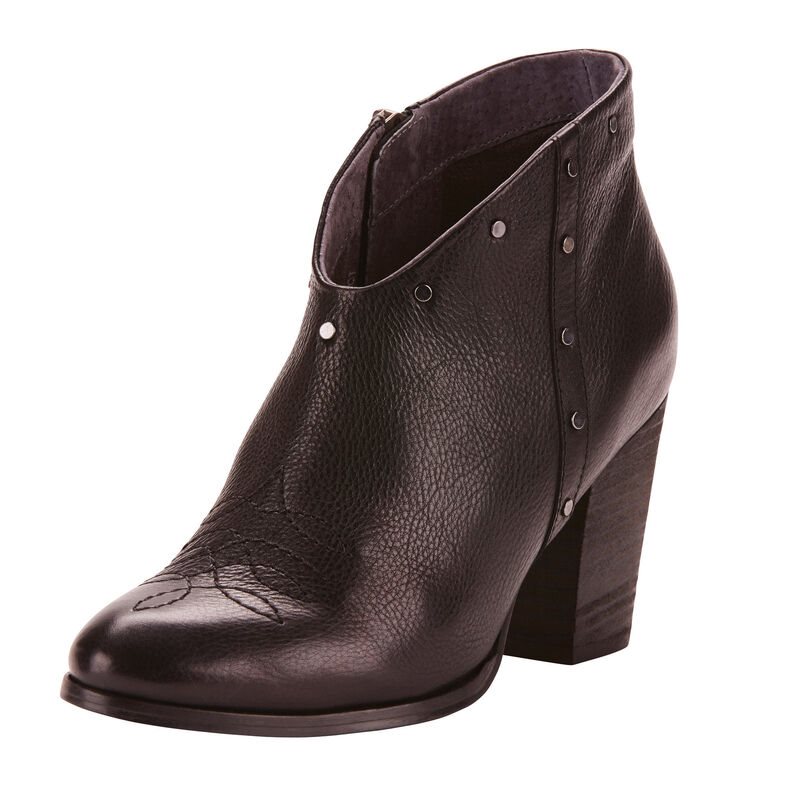 Buty Zachodnie Damskie Ariat Unbridled Kaelyn Czarne | PL-882311