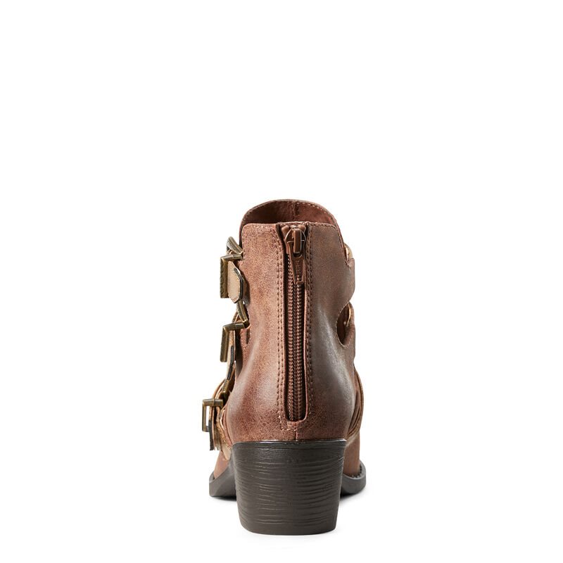 Buty Zachodnie Damskie Ariat Unbridled Melody Brązowe | PL-352500