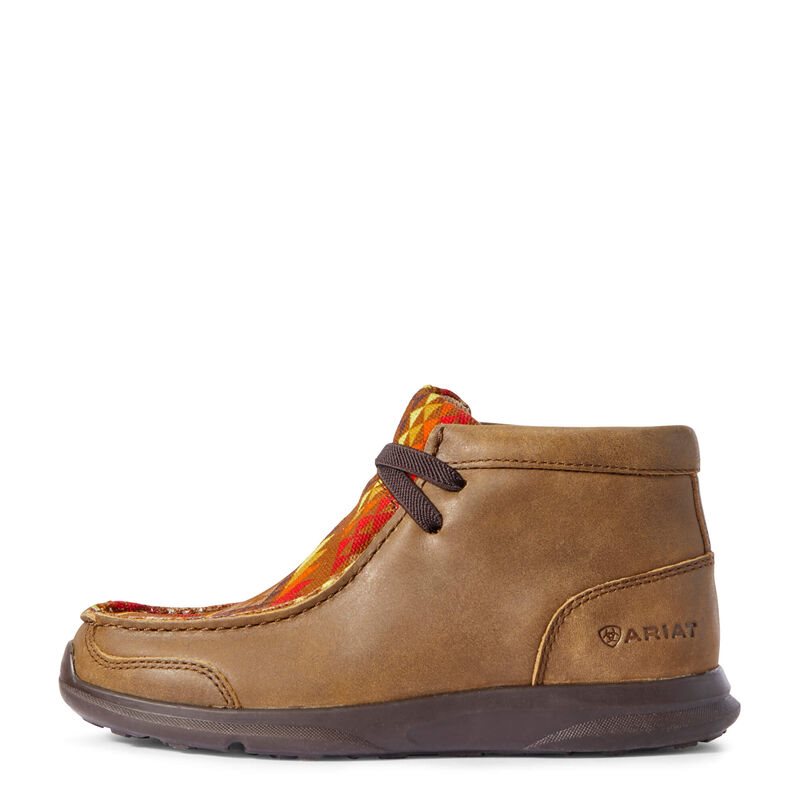 Buty Zachodnie Dziecięce Ariat Spitfire Brązowe | PL-845289