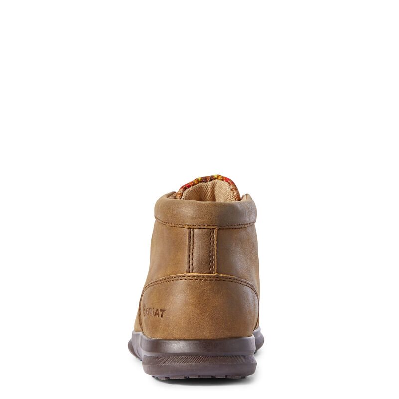 Buty Zachodnie Dziecięce Ariat Spitfire Brązowe | PL-845289